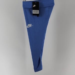 Nike Kids Polar Blue Leggings Girls Size 6